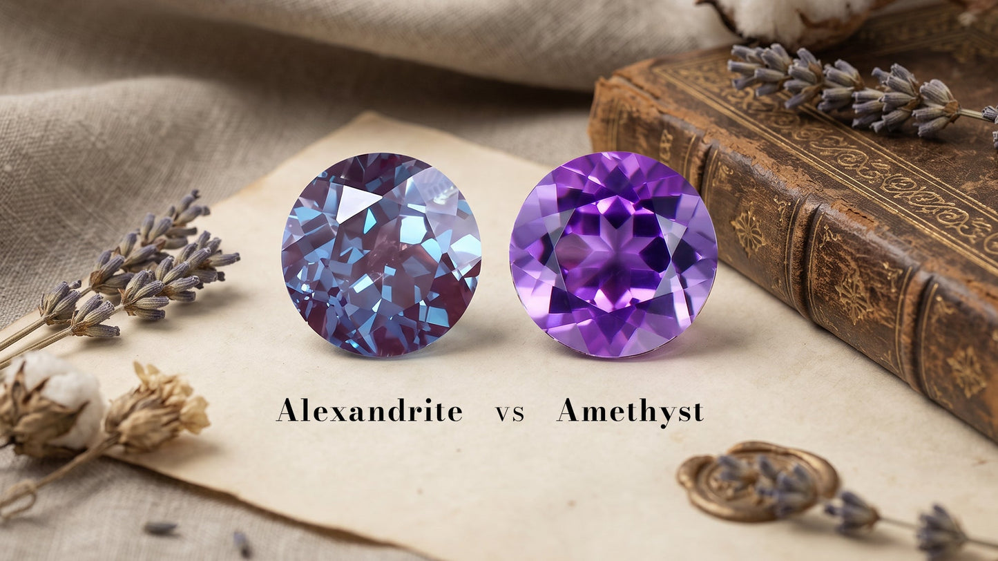 Alexandrite vs Amethyst: Which Gemstone is Right for Your Ring?