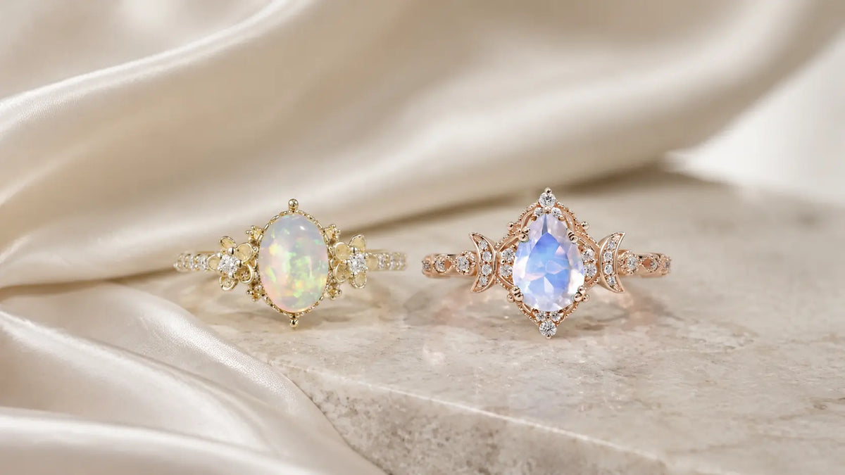 Opal vs Moonstone: Which Is Better for an Engagement Ring?