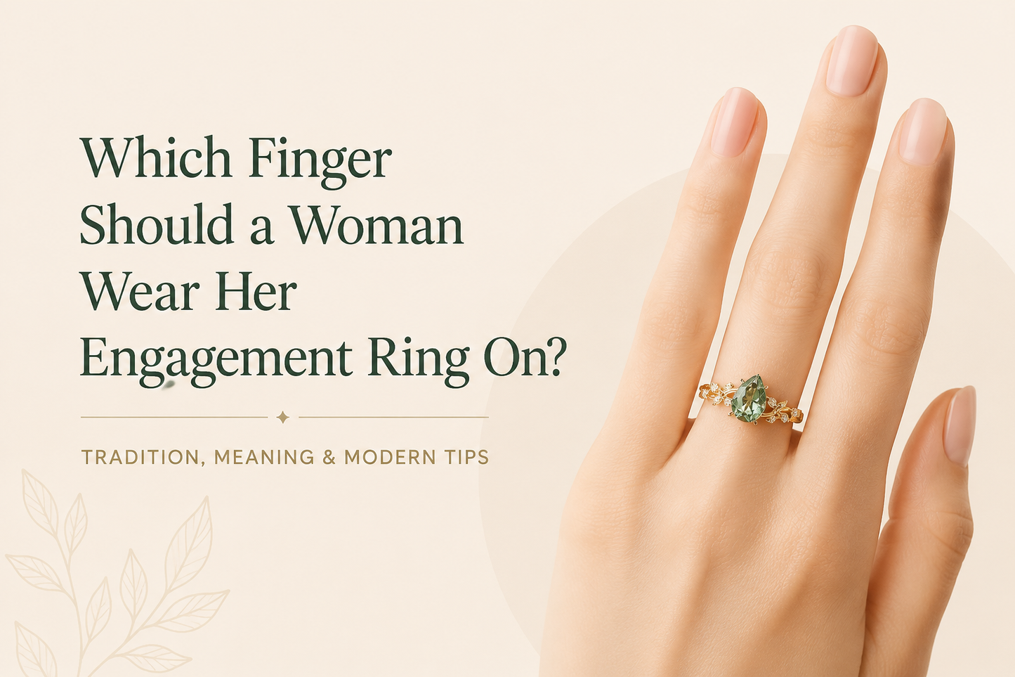 Which Finger Should a Woman Wear Her Engagement Ring On?