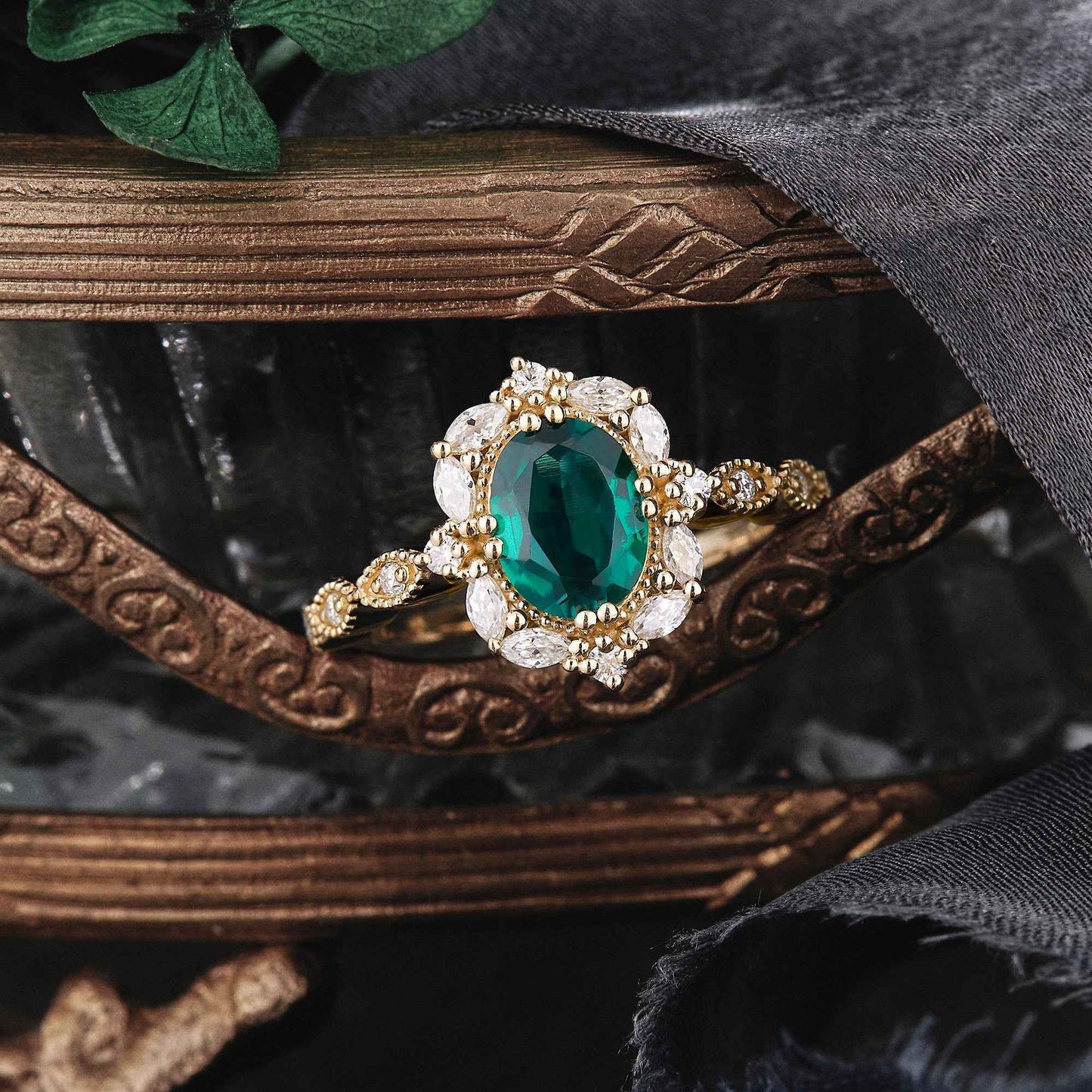 Green Splendor: Dazzling Rings with Emeralds, Sapphires, and Tourmalines - GemsMagic