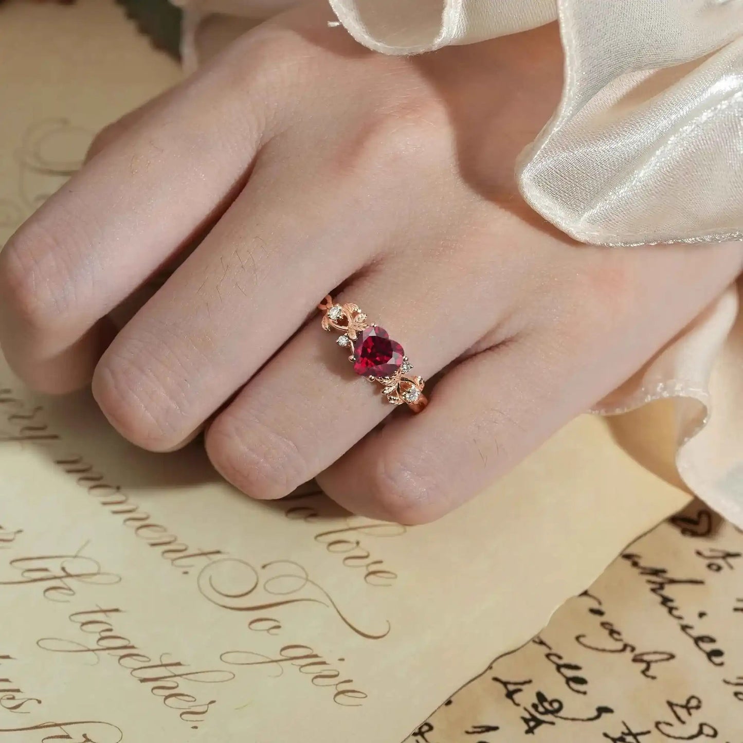 How to Style Ruby Engagement Rings: Design, Metal, and Pairing Tips - GemsMagic