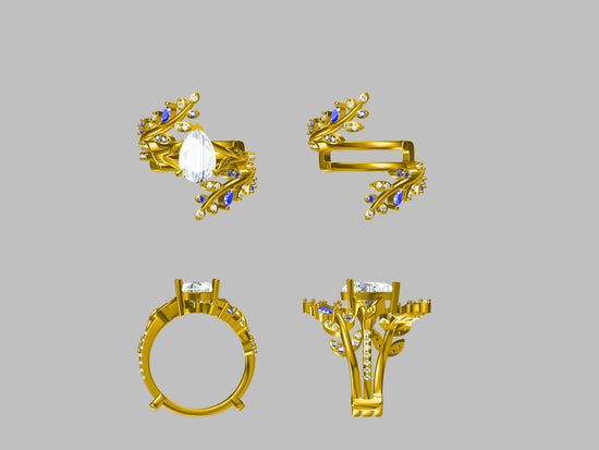 Custom Ring Set for Rushi Thanawala