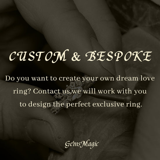 Custom and bespoke engagement ring design services by GemsMagic