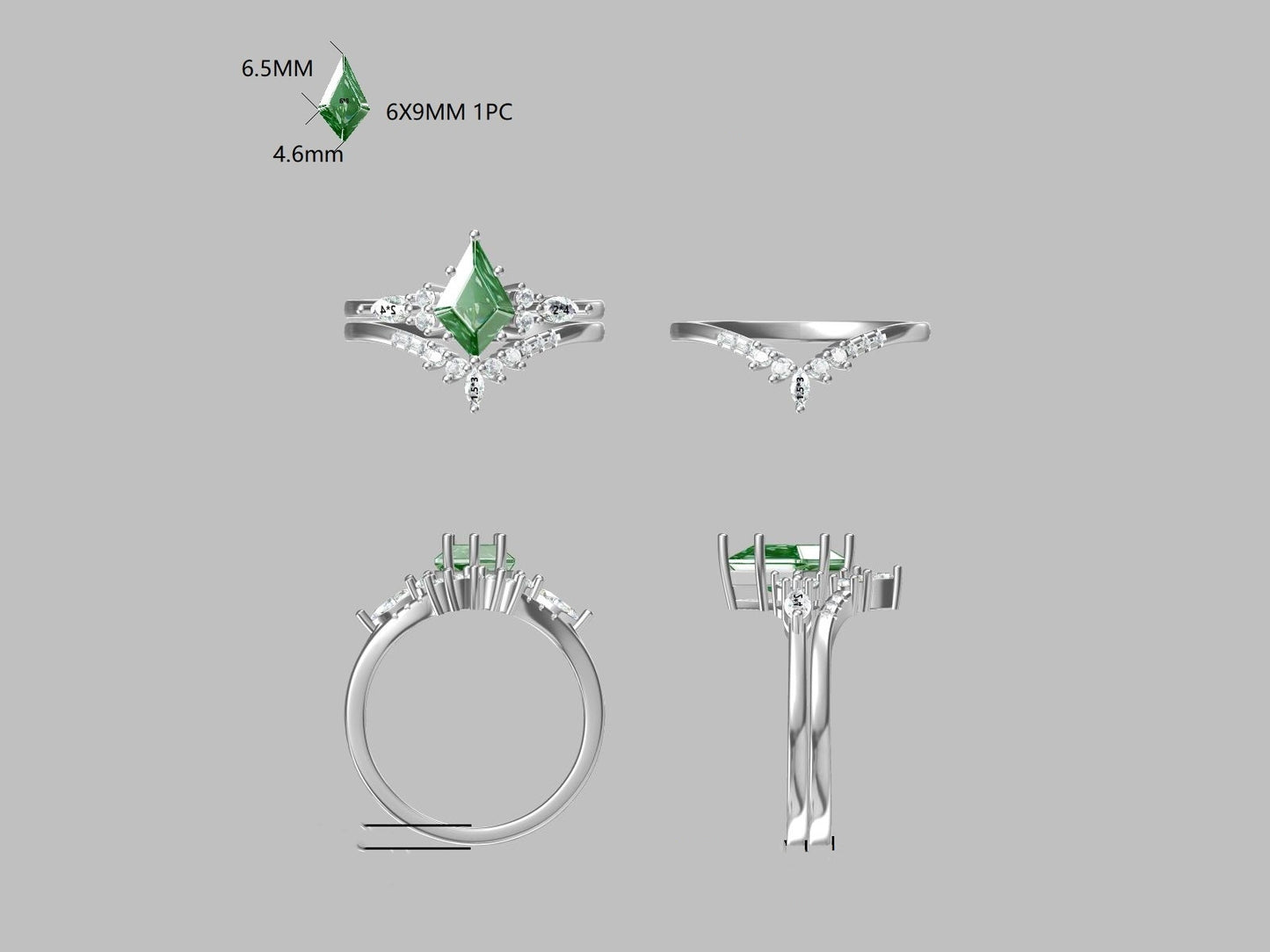 Custom Ring Set for Trevor Jay chapman