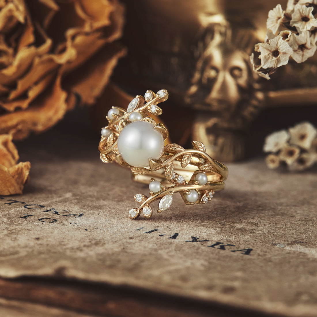 pearl proposal ring