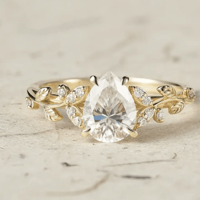 Custom Engagement Ring For Kylie Yu - GemsMagic