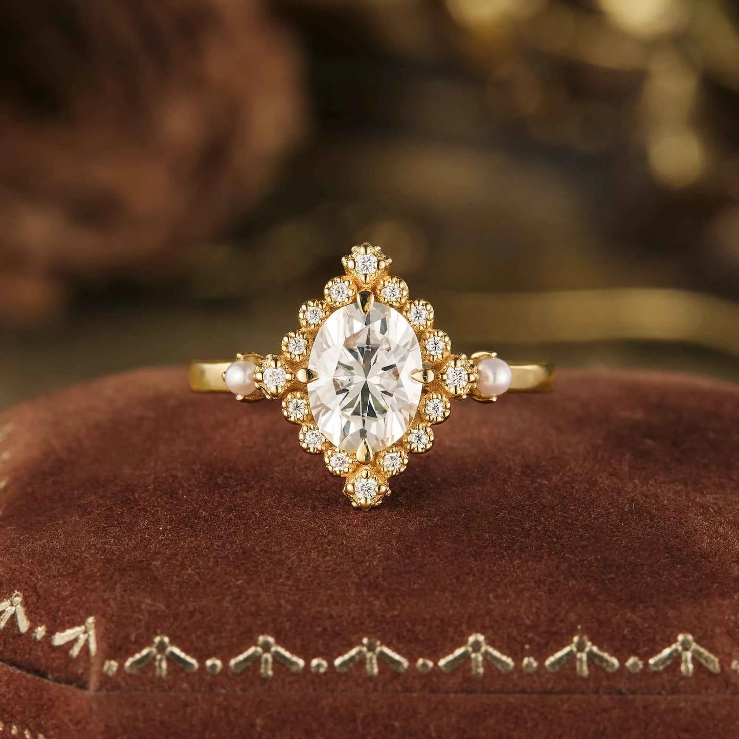 Exclusive Moissanite Rings for Elegant Ladies - GemsMagic - GemsMagic