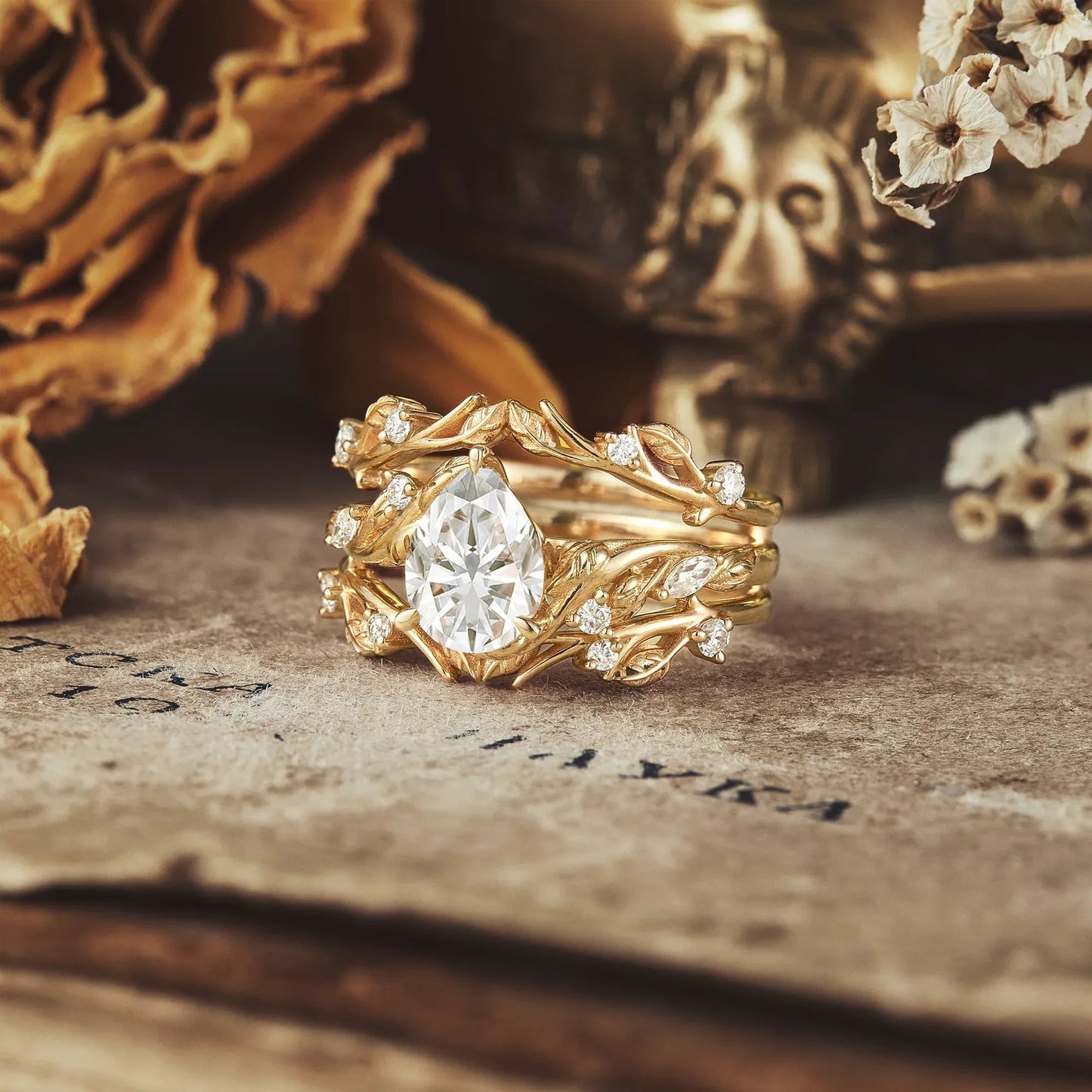 Leaf Enhancer Ring Set - Arty - GemsMagic