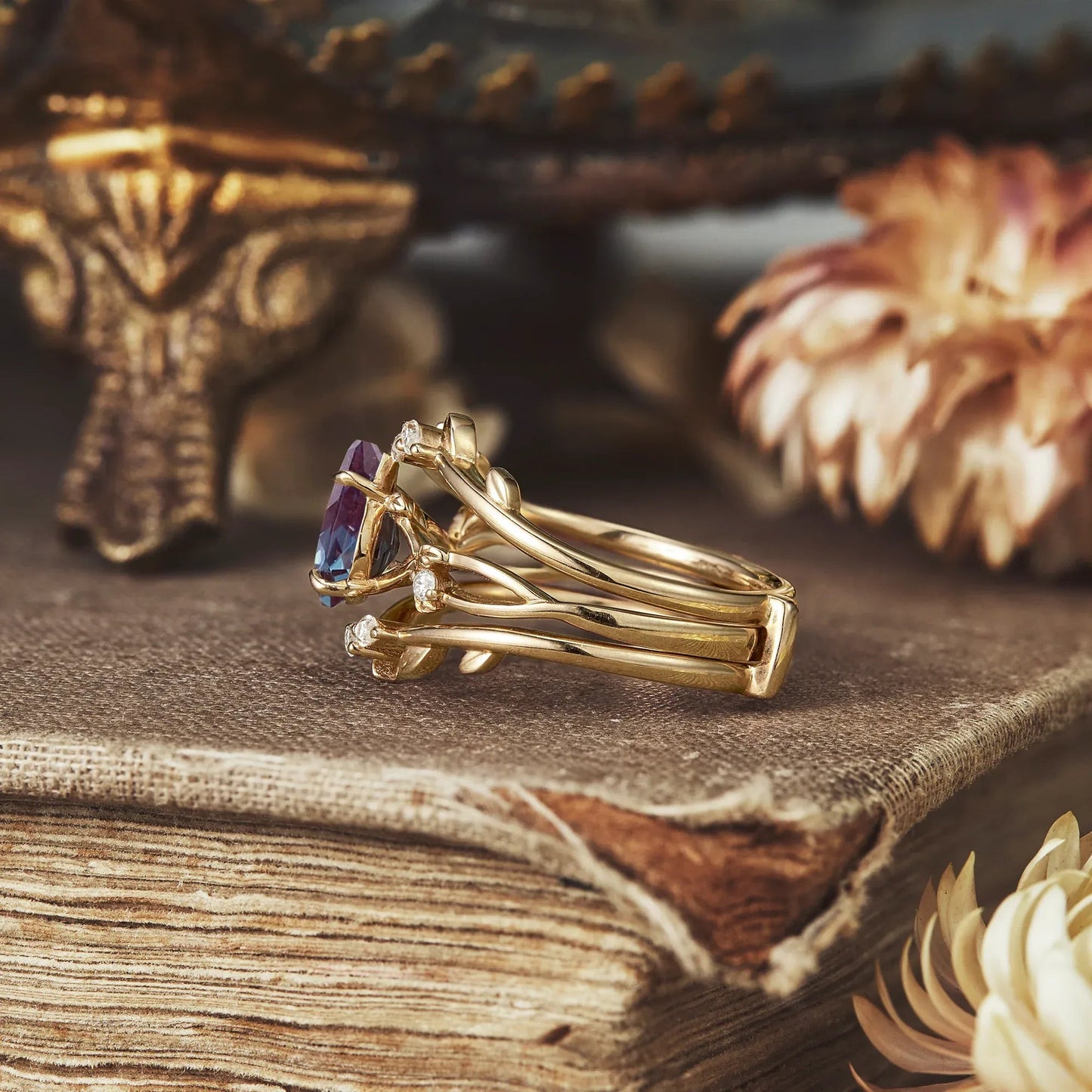 Leaf Enhancer Ring Set - Avy - GemsMagic