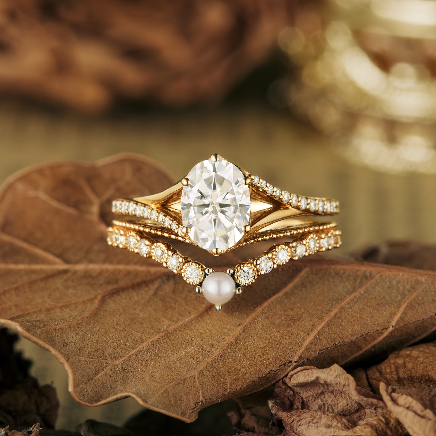Emilia Lab Grown Diamond 3 Stone Ring | Fiona Diamonds